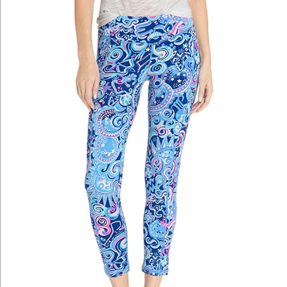 NWT Lily Pulitzer Weekender Midi Leggings